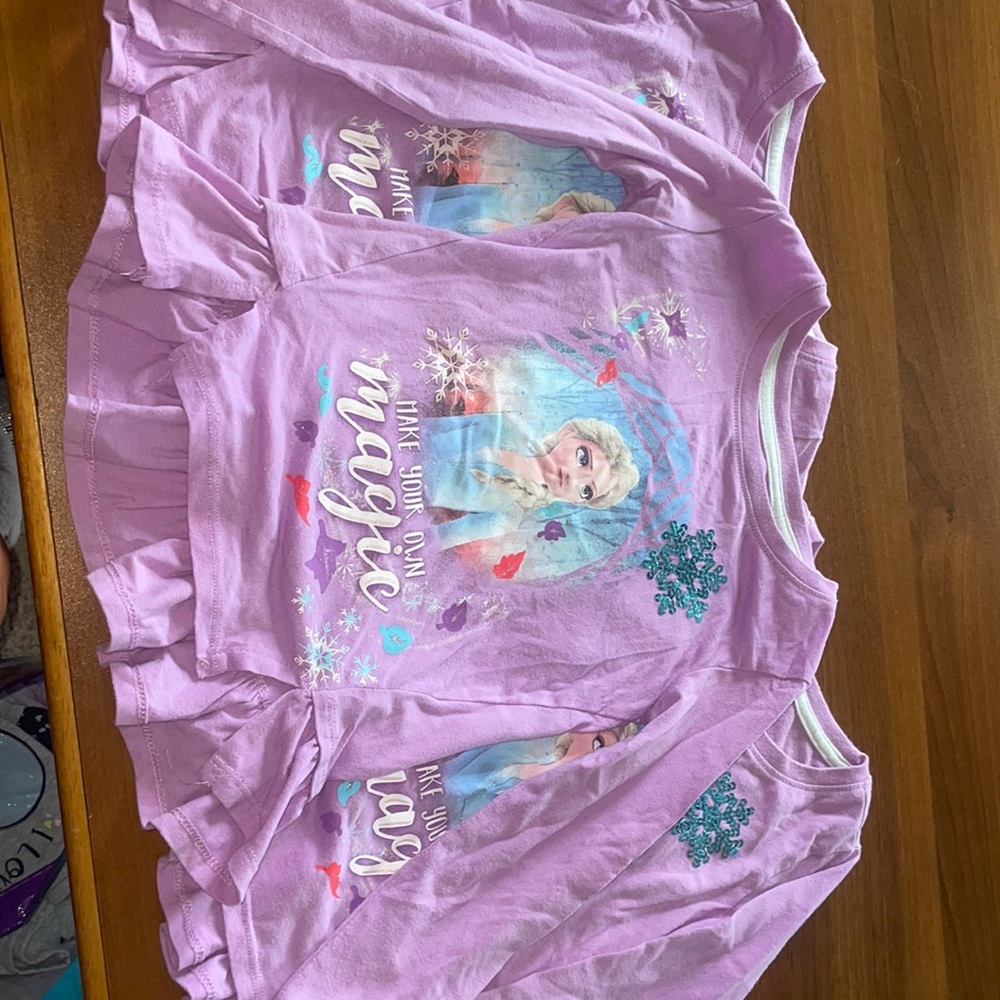 Girls Frozen 2 shirts - Picture 2 of 3
